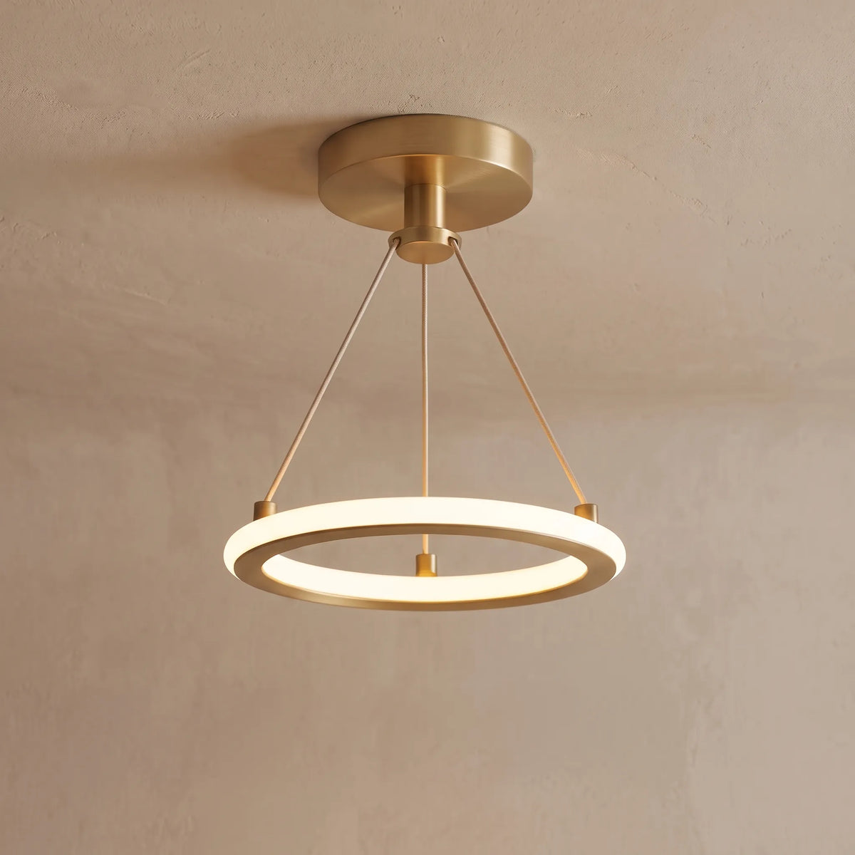 LuminaHalo - Semi Flush Mount Ceiling Light