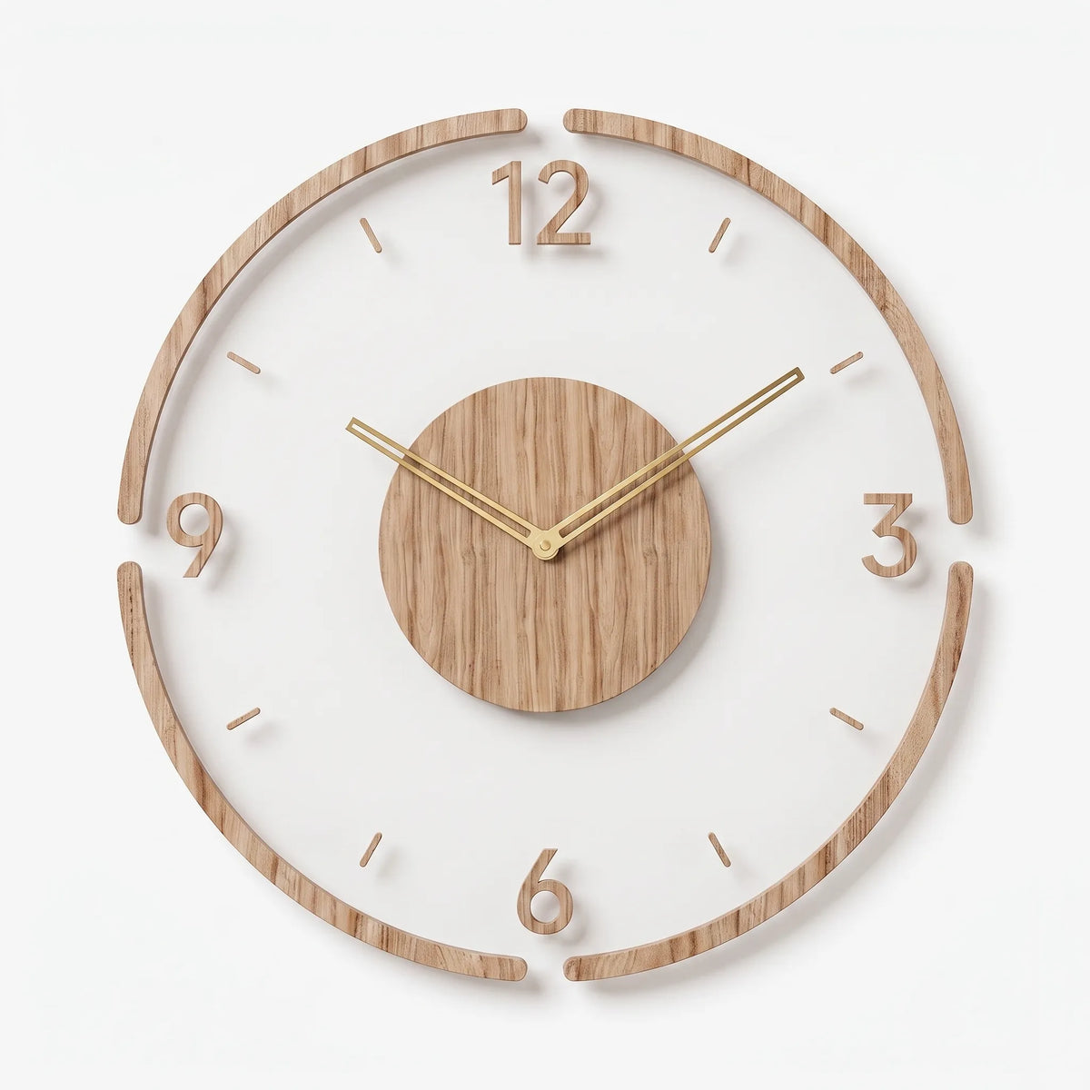 Aevora - Modern Transparent Wall Clock
