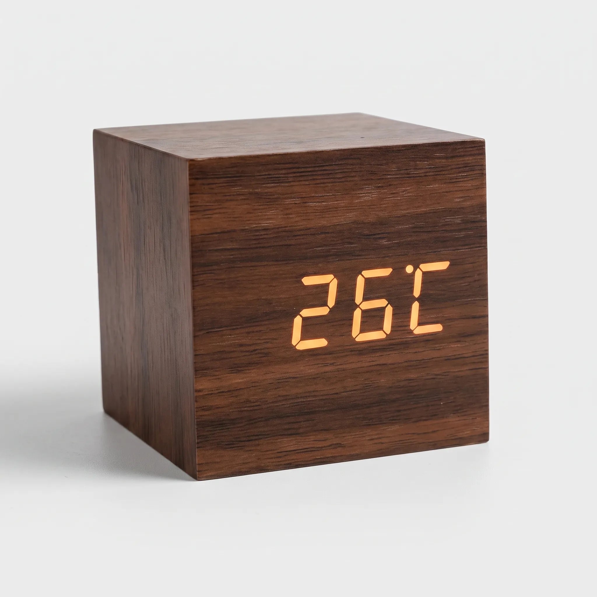 Chronocube - Compact Digital Bedside Alarm Clock