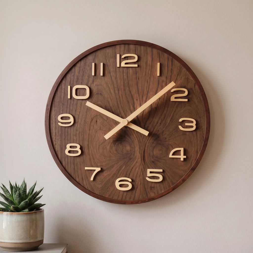 Chronora - Round Minimalist Wall Clock