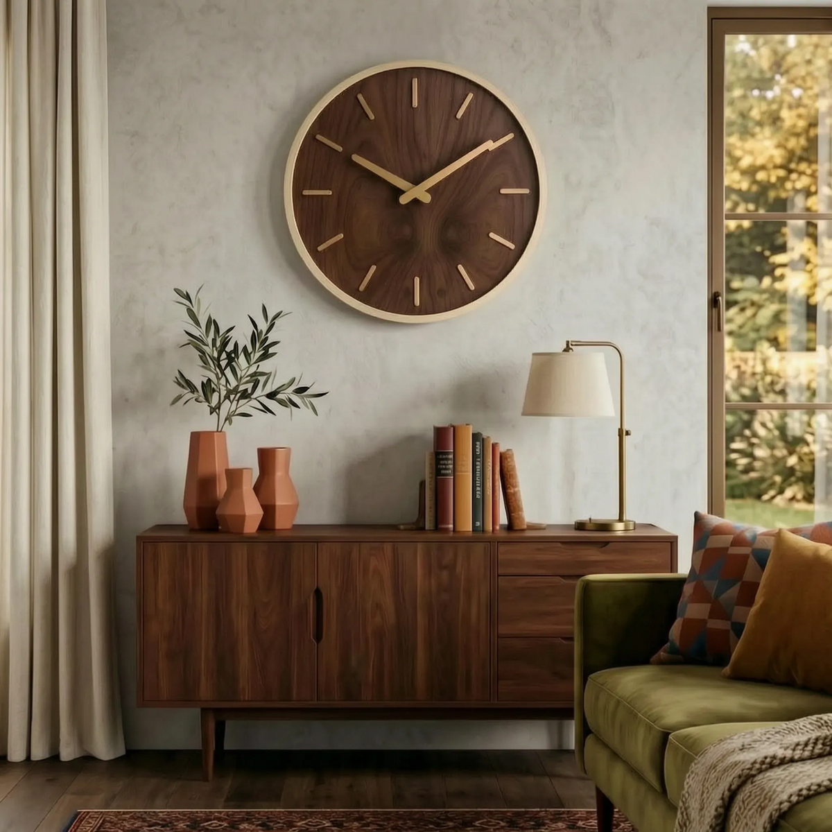 Chronora - Round Minimalist Wall Clock