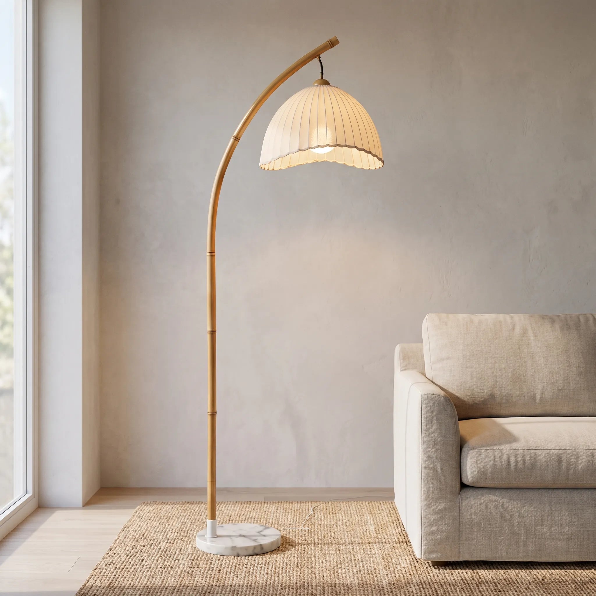 Coastica - Arched Coastal Floor Lamp