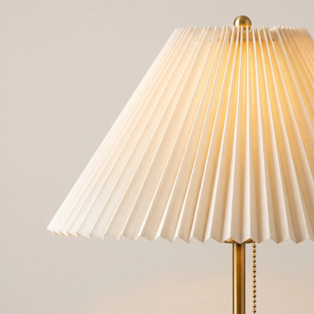 Gleamix - Modern Pleated Shade Floor Lamp