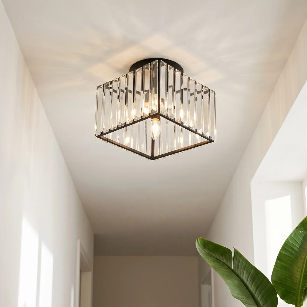 Luminax - Modern Flush Square Ceiling Light