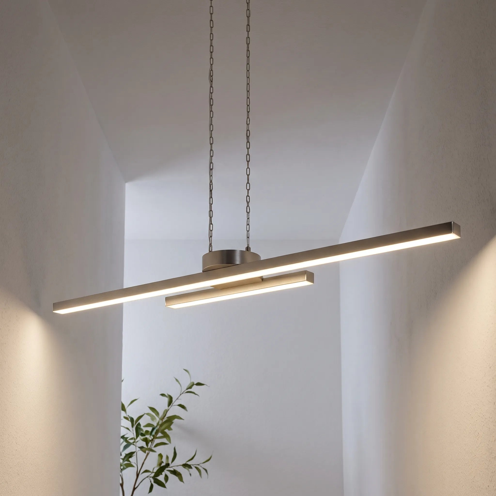 Lumirex - Minimalist Linear Pendant Light Fixture