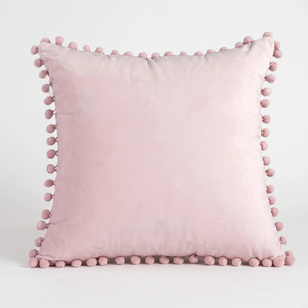 Pompoush - Pom-Pom Trim Scatter Cushion