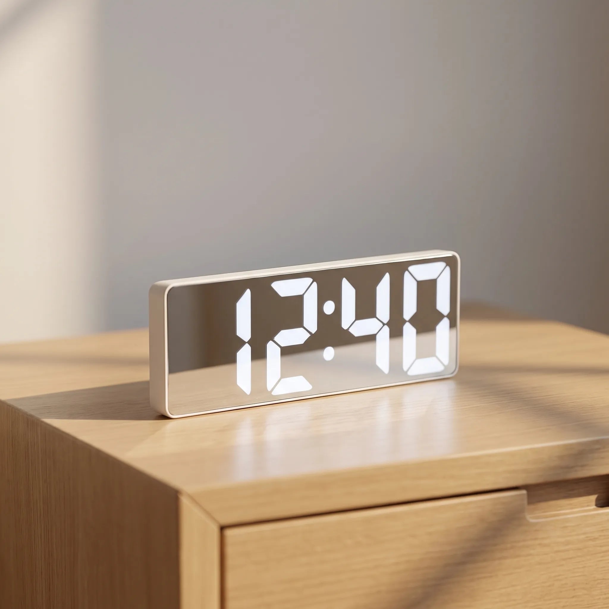ReflectaClock - Digital Bedside Alarm Clock