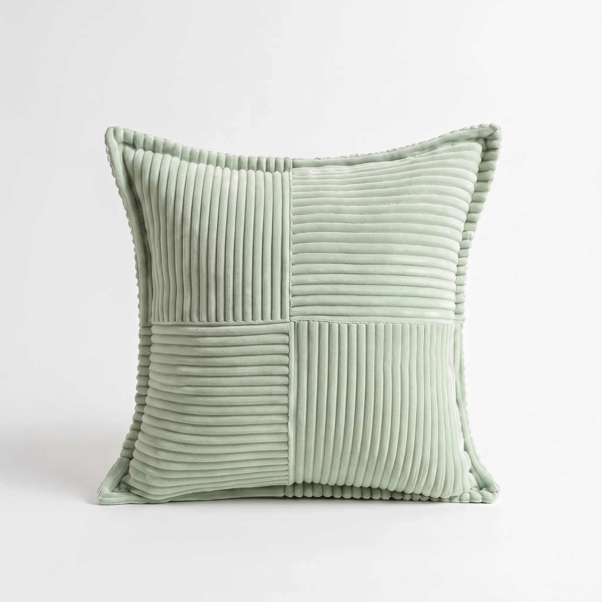 Ribbel - Textured Ribbed Square Cushion Cover
