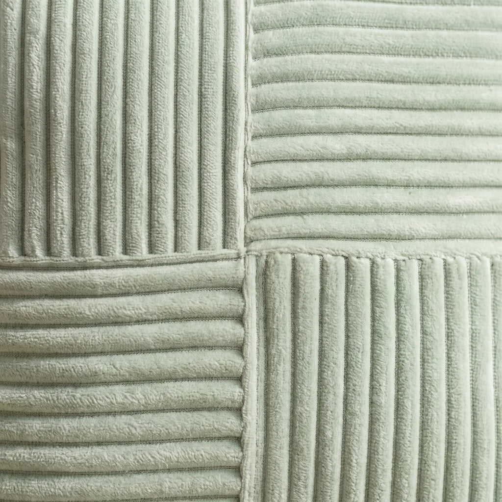 Ribbel - Textured Ribbed Square Cushion Cover