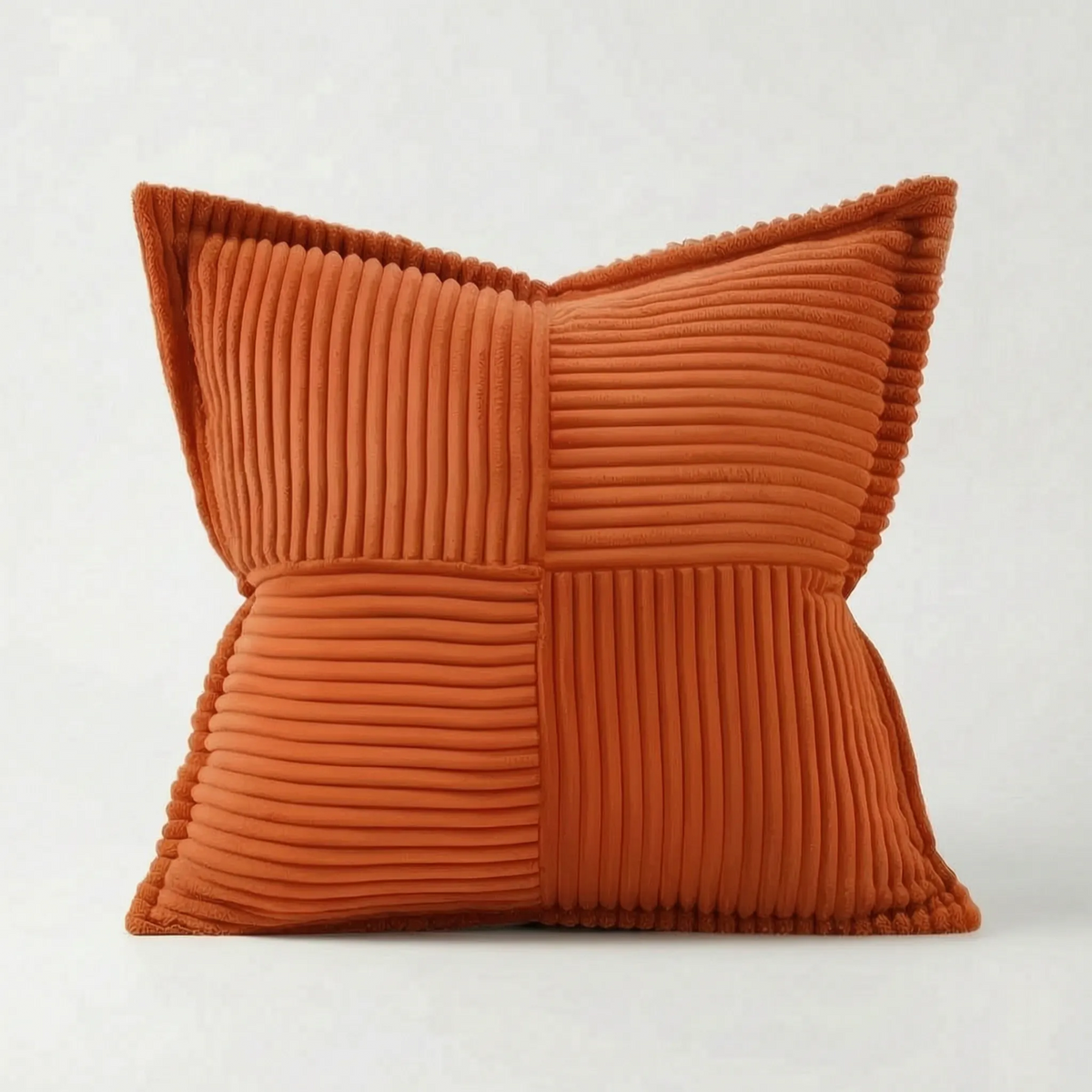 Ribbel - Textured Ribbed Square Cushion Cover