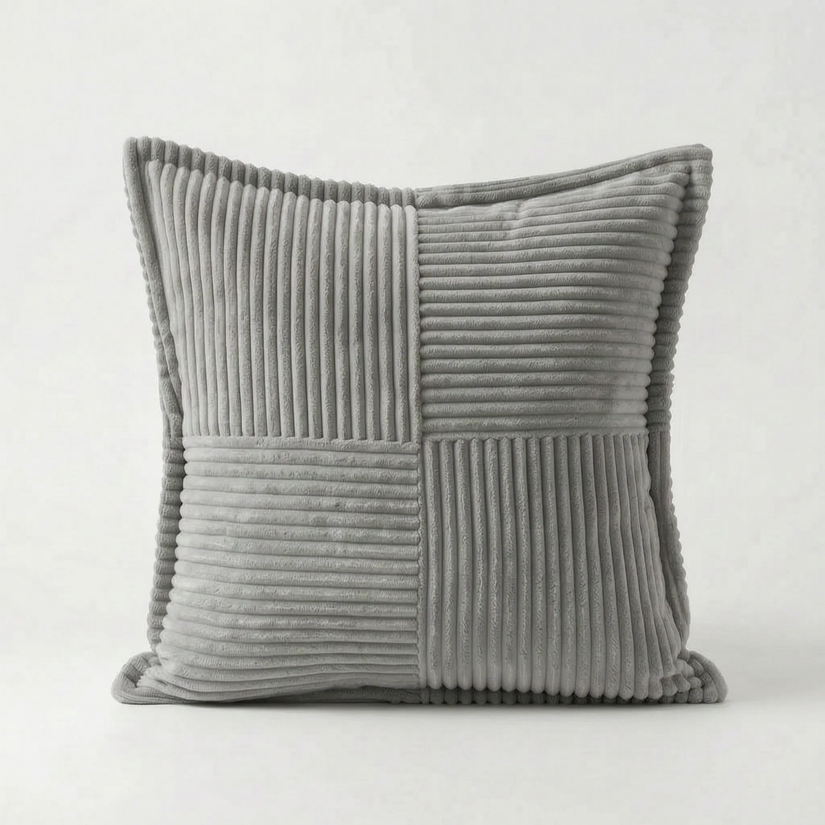 Ribbel - Textured Ribbed Square Cushion Cover
