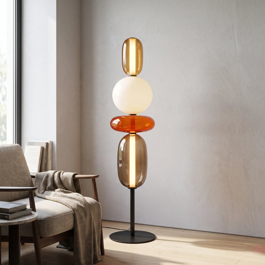 Sculptis - Modern Stacked Sculptural Floor Lamp
